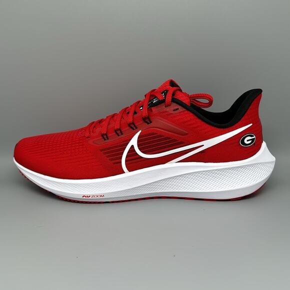 Nike Air Zoom Pegasus 39 UGA Georgia Running Shoes‎ DR1990-600 Men\'s Sz 11.5